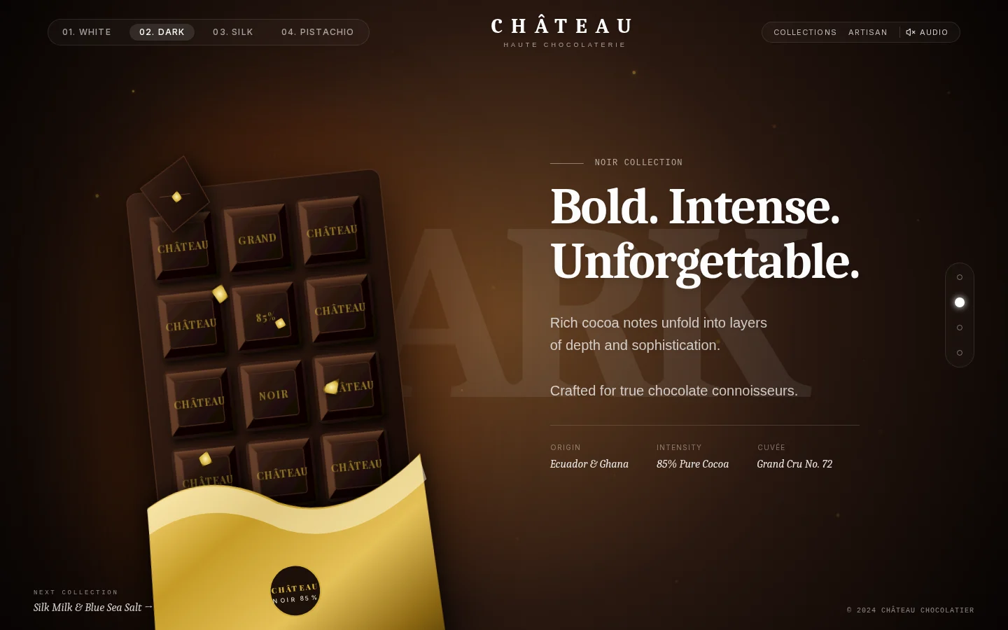 CHÂTEAU — interface, captura 01