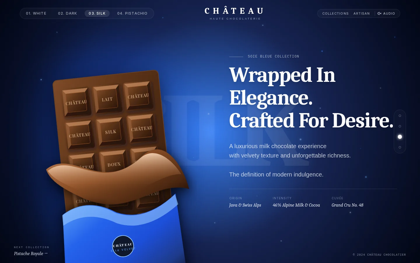 CHÂTEAU — interface, captura 02